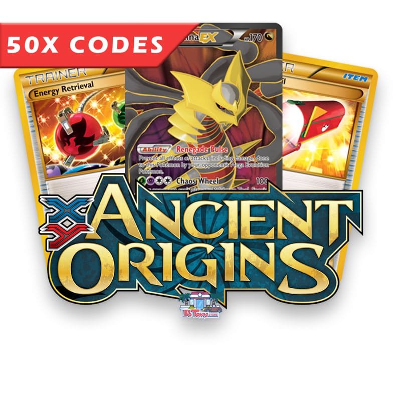 50x Ancient Origins - Bulk Pokemon TCG Codes Online