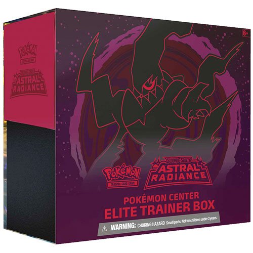 Pokemon Center Astral Radiance Elite Trainer Box - Pokemon TCG Codes