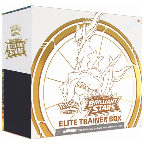 Brilliant Stars Elite Trainer Box - Pokemon PTCGO Codes