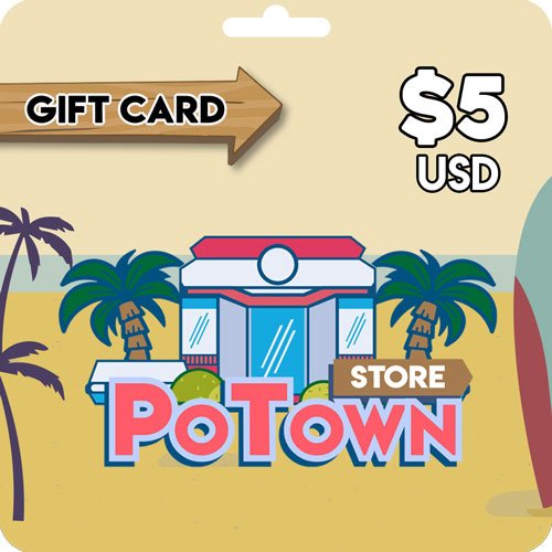 5 USD Gift Card Potownstore