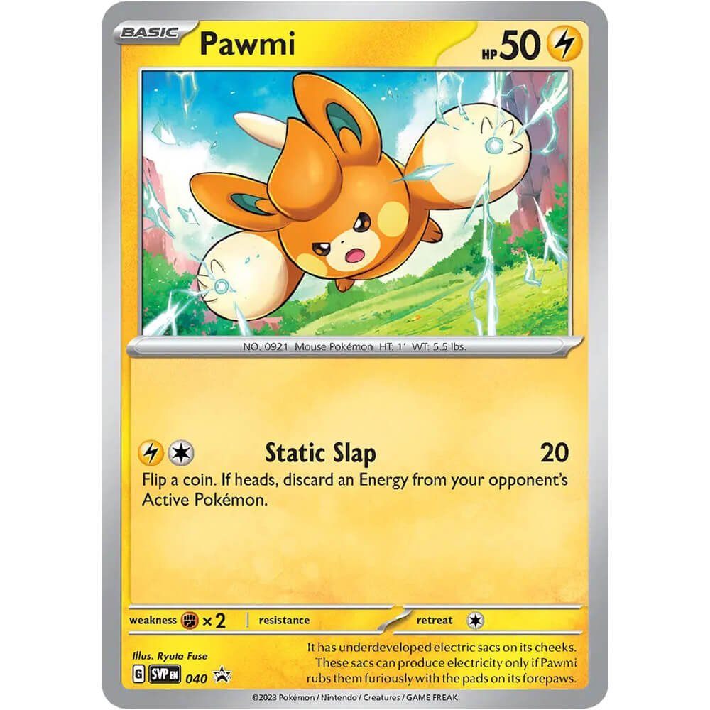 Pawmi Blister - Pokemon TCGL Code