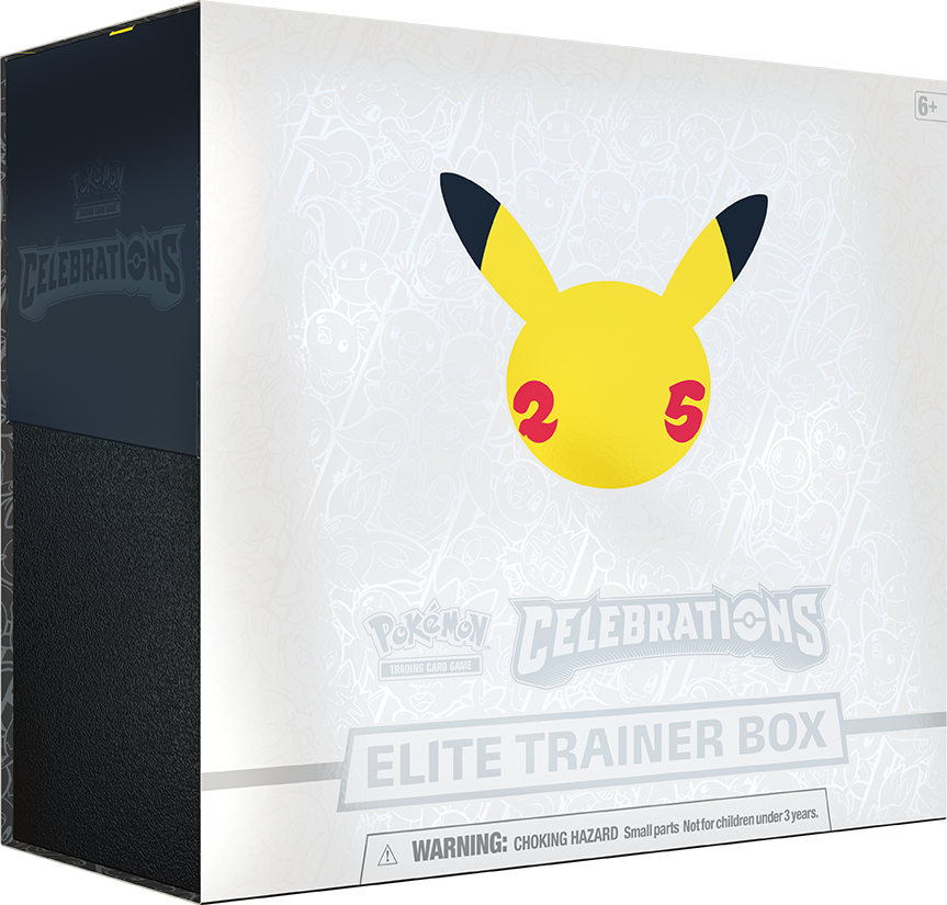 Celebrations Elite Trainer Box - Pokemon TCG Codes