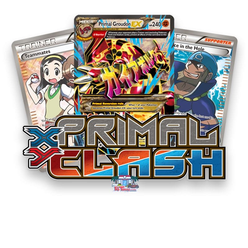 4x XY Primal Clash Unused Booster Pack TCGO Code Card Pokemon TCGO Code Cards 