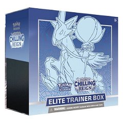 Chilling Reign Elite Trainer Box - Ice Rider Calyrex - Pokemon TCG Code