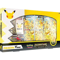 Pikachu V - Union Celebrations Special Collection box - Pokemon TCG Live Codes
