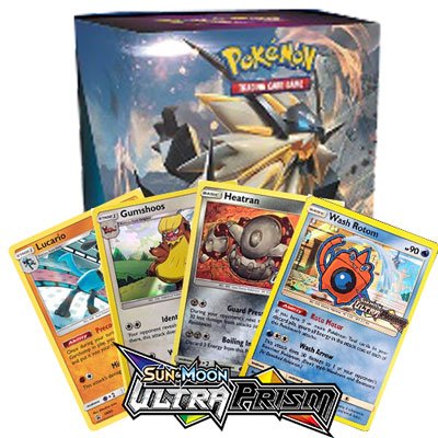 SEALED Details about   Pokemon Ultra Prism STAFF Stamped Prerelease Promos set of all 4 