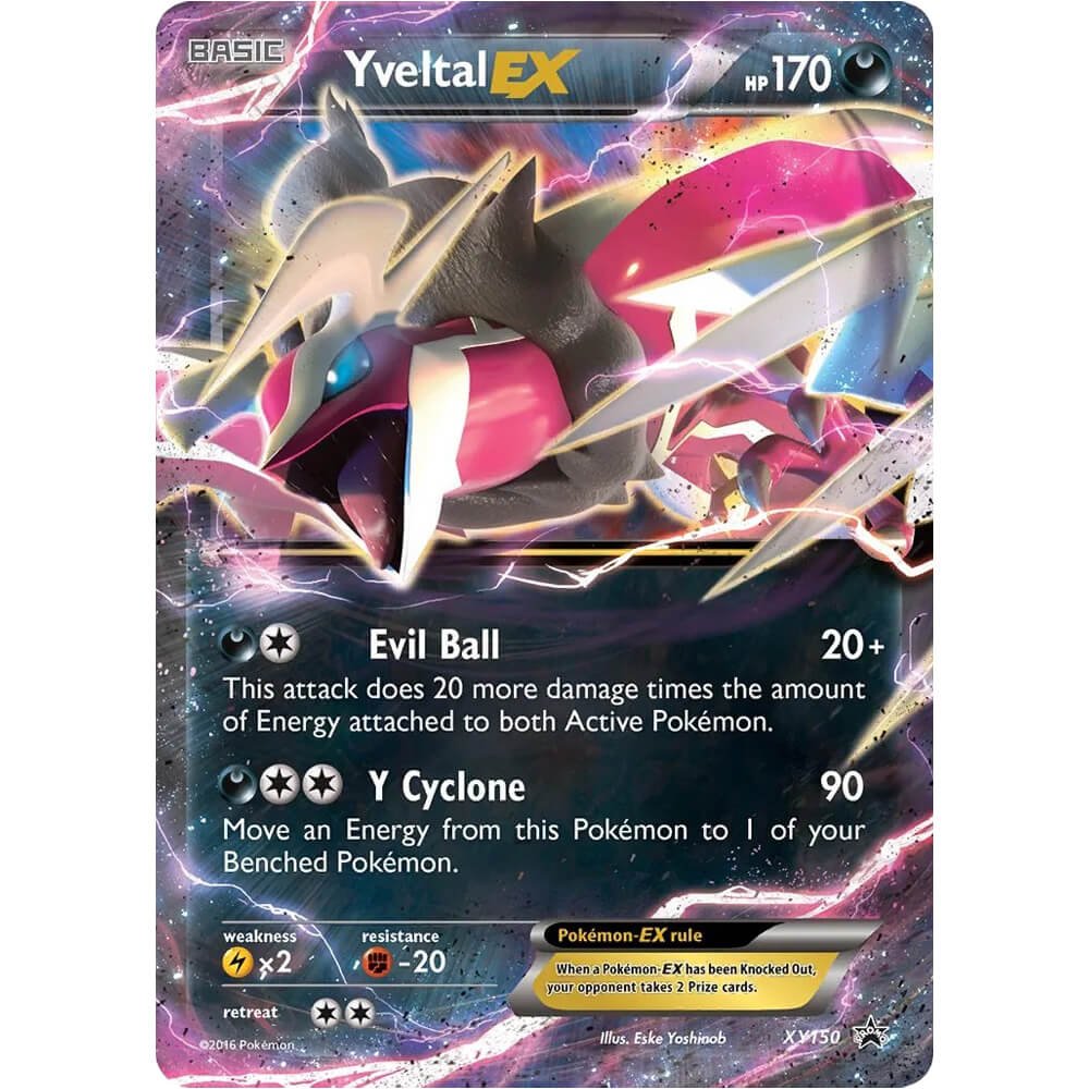 Yveltal-EX - Pokemon TCGL Codes